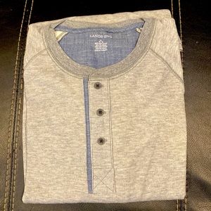 Thermal long sleeved Henley